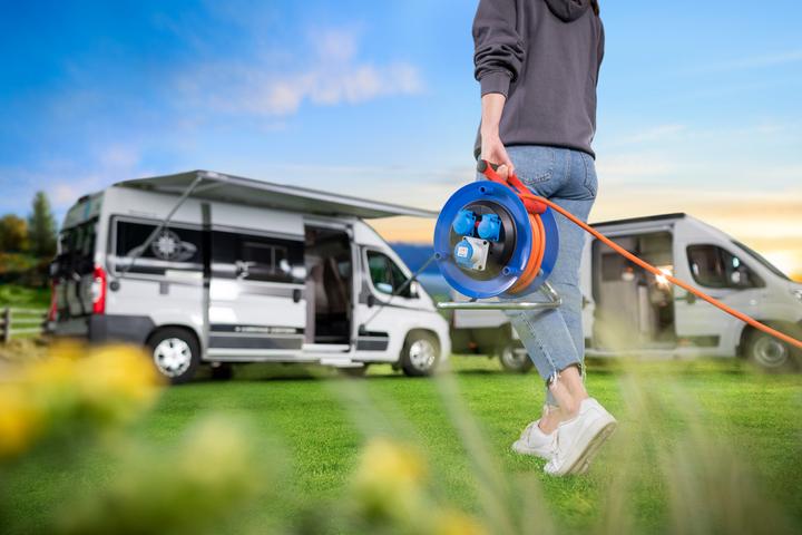 Actual product image Brennenstuhl Camping cable drum (25 m, 3 mm²)