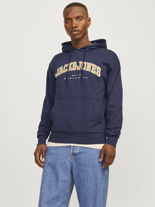 Actual product image Jack & Jones Jjecaleb Varsity Sweat Hood Noos (S)