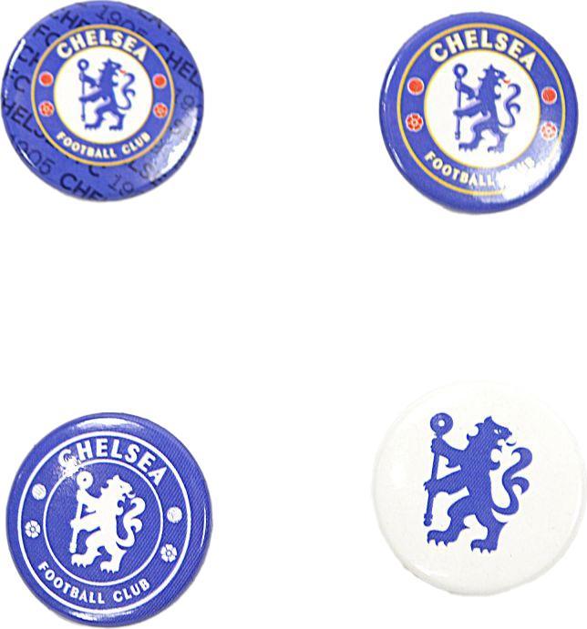 Chelsea FC Wappen Abzeichen 4erPack Set
