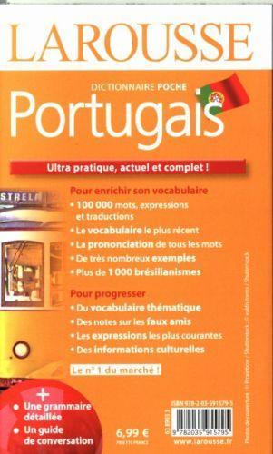 Produktbild Dictionnaire de poche portugais : français-portugais et vv (Französisch, Collectif, 2015)