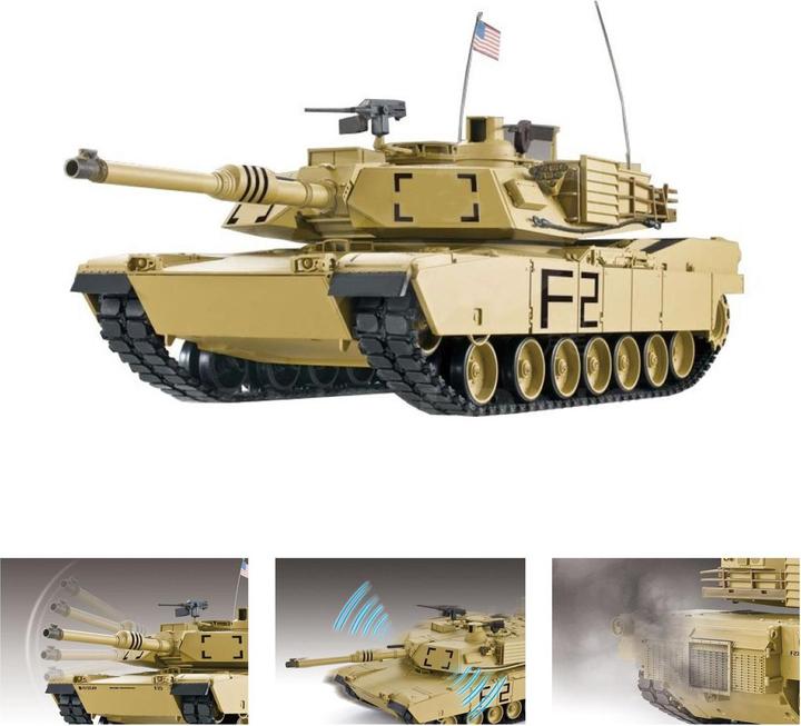 Image du produit Es-toys Heng Long M1A2 Abrams (RTR Prêt à fonctionner)