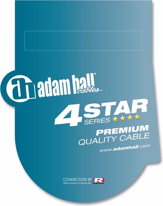 Actual product image Adam Hall 4 STAR MMF 1000 microphone cable REAN (10 m, XLR)