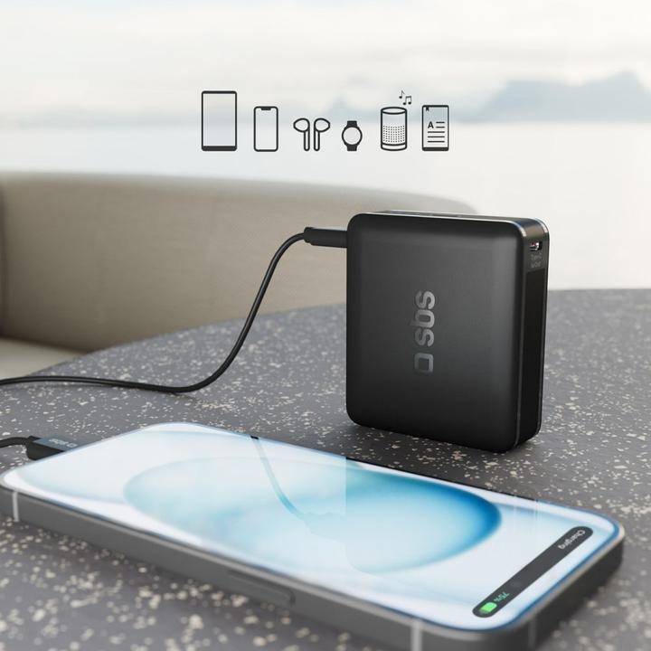 Image du produit SBS Banque d'alimentation 10 000mAh PD 20W haute densité (10000 mAh, 20 W, 38.50 Wh)