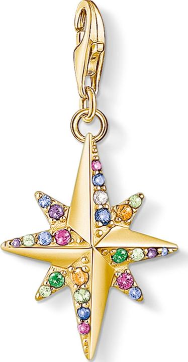 Actual product image Thomas Sabo Charm Pendant (925 silver, 750 yellow gold gilding)