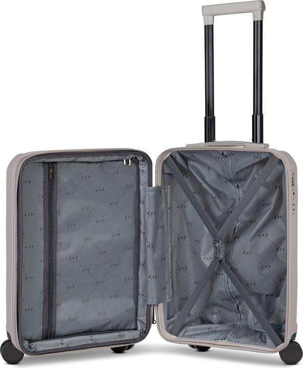 Immagine prodotto D&N South Dakota 4 Rollen Kabinentrolley S 56 cm mit Dehnfalte (40 l, Bagaglio a mano (fino a 50 litri))