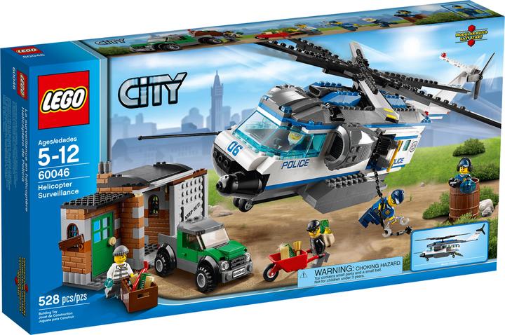 LEGO Poursuite avec l'hélicoptère de la police (60046, LEGO City)