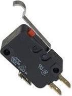 Produktbild Omron Industrial Automation Mikroschalter, D3V, 16A, 1 Wechsler, 1.96N, Simulierter Rollenhebel