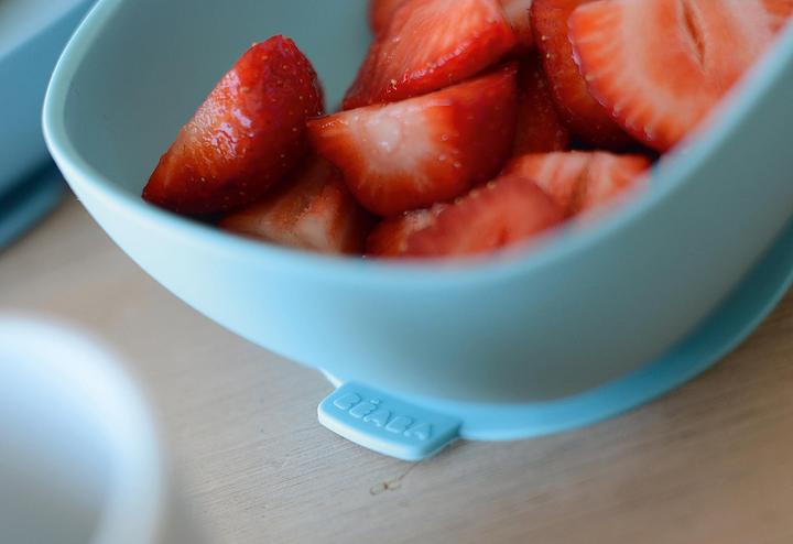 Actual product image Beaba Silicone eating set