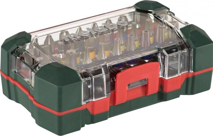 Actual product image Metabo Bit-Box "SP" (32 pieces) (Cross Phillips PH M1, Cross Phillips PH M2, Cross Pozidriv PZ M1, Cross Pozidriv PZ M2, Cross Phillips PH M3, Cross Pozidriv PZ M3)