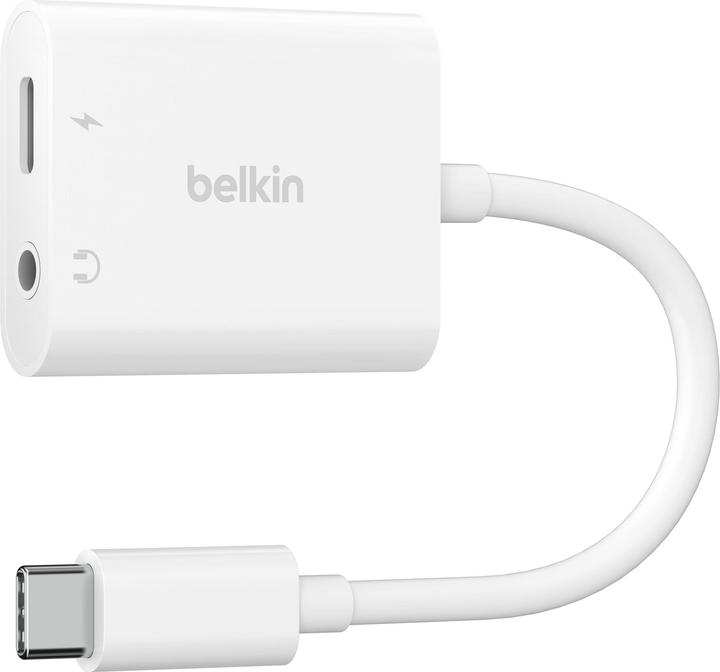 Belkin RockStar Adapter (3.5mm Buchse, USB Typ C)