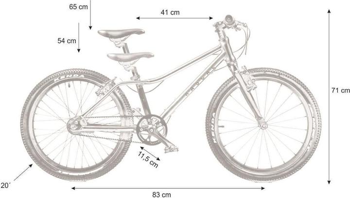 Produktbild Rascal Bikes Rascal 20 (20")