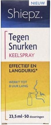 Actual product image Shiepz Anti-Snoring Throat Spray