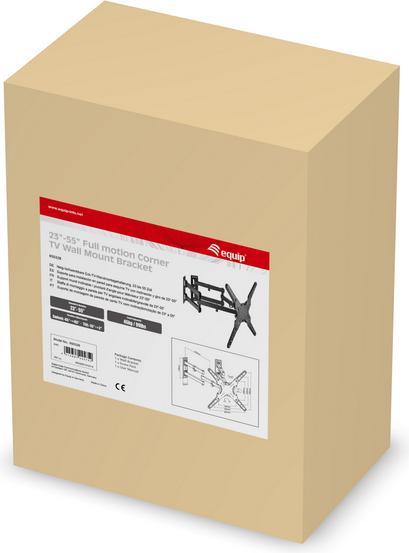 Productafbeelding equip Muurbeugel 23"-55" TV&Monitor volledig beweegbaar (Muur, 55", 45 kg)