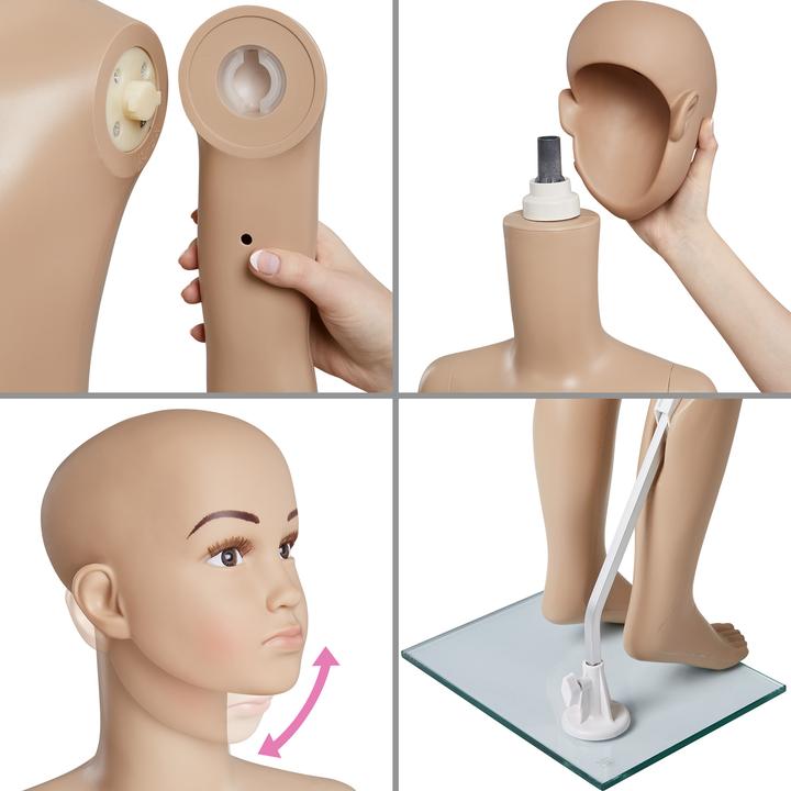 Image du produit tectake Mannequin de vitrine (110 x 30 x 50 cm)