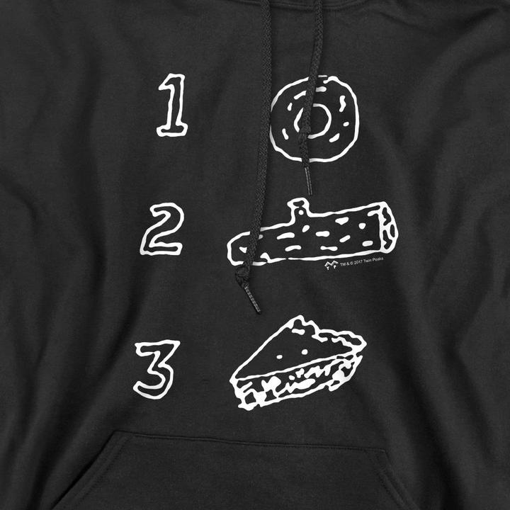 Immagine prodotto Twin Peaks Pie Log Donut Felpa con Cappuccio Uomo (XXL)