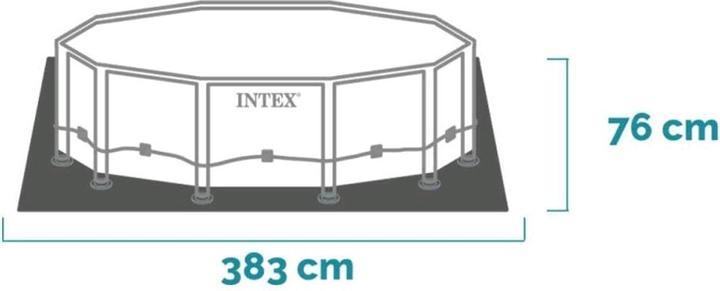 Produktbild Intex Pool Prism Frame Set (366 x 366 x 76 cm)