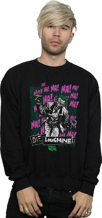 Immagine prodotto Justice League Joker Die Laughing Felpa Uomo (4XL)