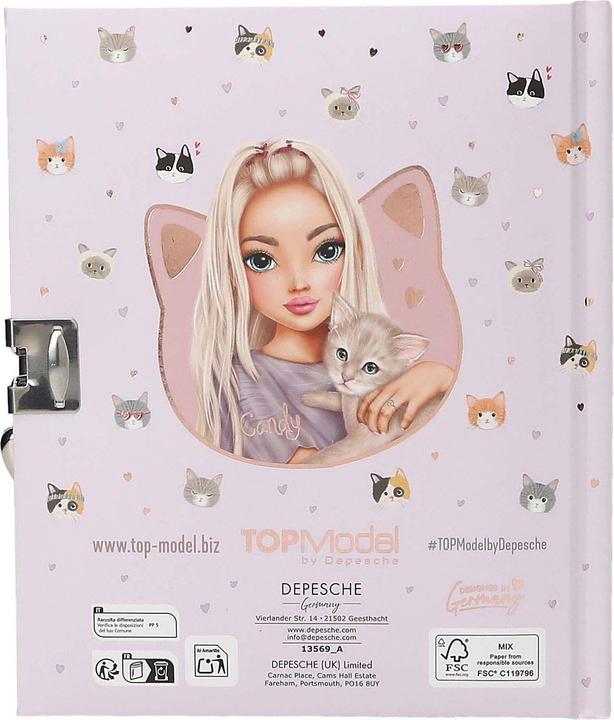 Produktbild Top Model Topmodel - TOPModel Kitty Diary KITTY and DOGGY - (413569)