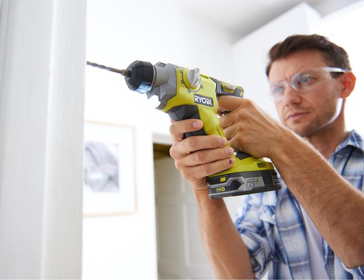 Actual product image Ryobi R18SDS-0 One+ (Rechargeable battery operated)