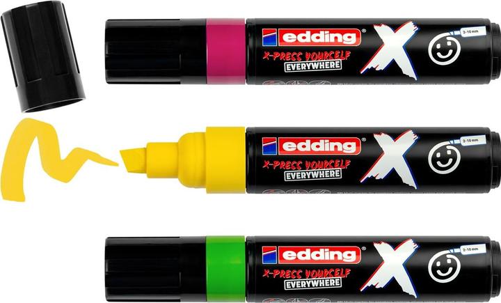 Image du produit Edding 6900 X Multimarqueurs, lot de 3 (Couleur bonbon, 10 mm, 3 x)