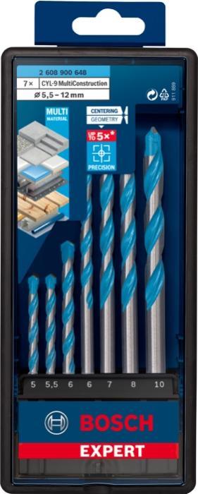 Produktbild Bosch Professional Zubehör Expert CYL-9 (5.5 mm, 7.0 mm, 5.0 mm, Ø 8.0 mm, 6.0 mm, 10.0 mm)