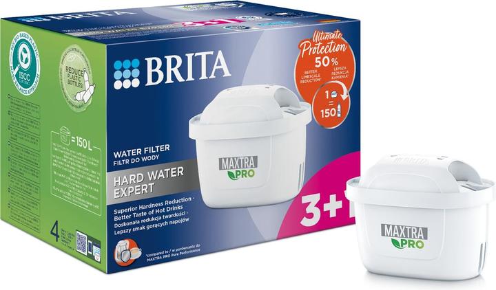 Produktbild Brita Maxtra Pro Hard Water Expert Filter 3+1 Stück (4 x)