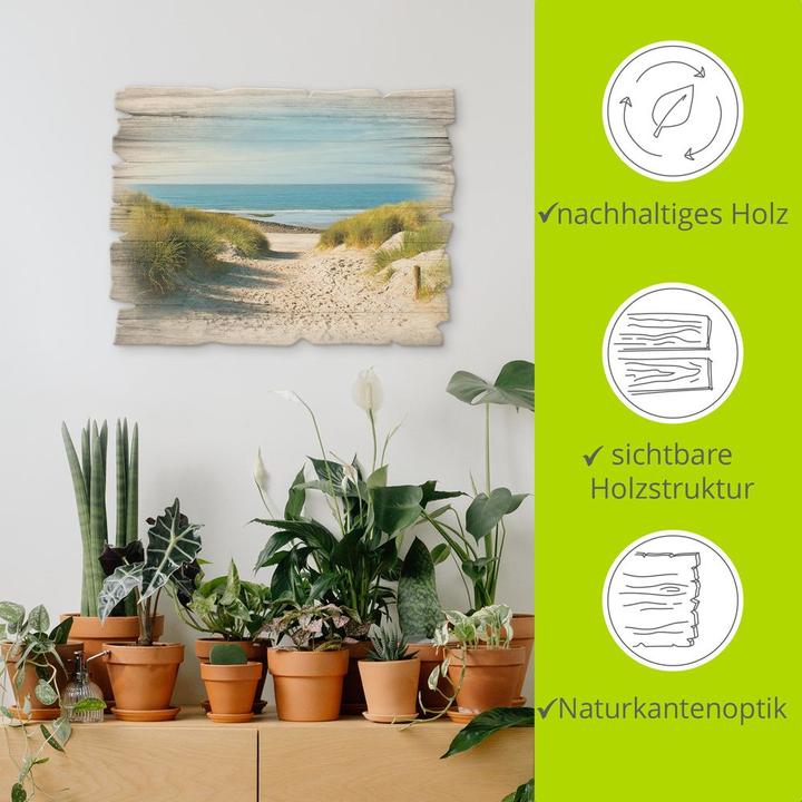 Immagine prodotto Artland Spiaggia con dune di sabbia e sentiero per il mare T9EX (40 x 30 cm)