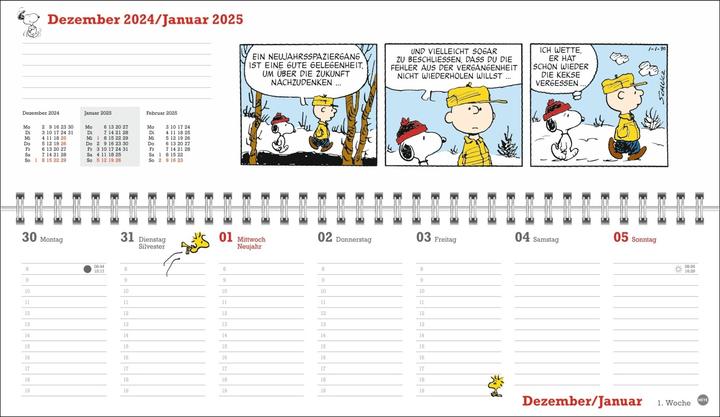 Produktbild Peanuts Wochenquerplaner 2025 (Deutsch)