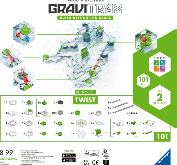 Produktbild Ravensburger GraviTrax GraviTrax Action-Set Twist