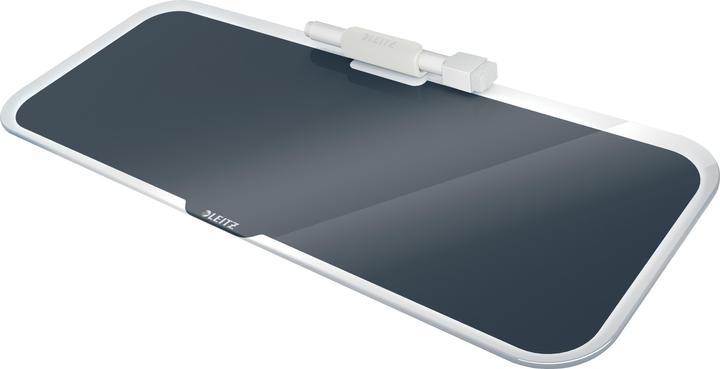 Produktbild Leitz Glassboard Desktop-Memoboard Grau (38 x 15 cm)