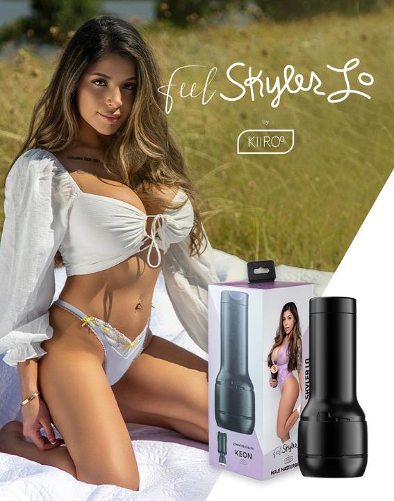 Actual product image Kiiroo Stars Collection Strokers Feel Skyler Lo