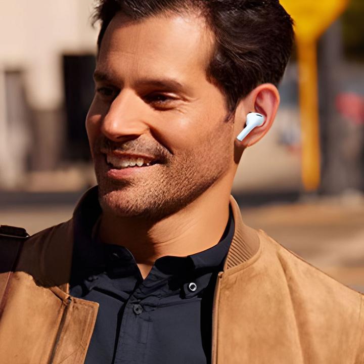 Image du produit Dudao Ecouteurs intra-auriculaires U19 TWS sans fil Bluetooth 5.3 avec écran LED - blanc (4.50 h, Filaire)