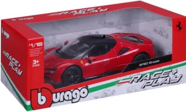 Actual product image Bburago Ferrari R&P SF90