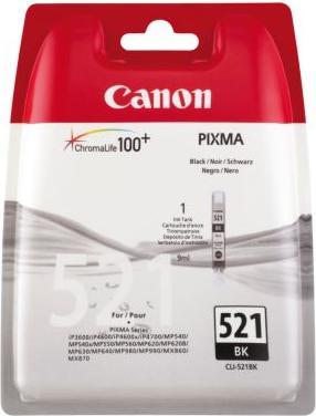Image du produit Canon CLI-521BK - 9 ml - noir - Original - Blister antivol (CF)