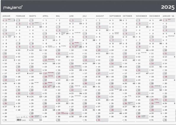 Mayland-Burde Kmpekalender Modern (No binding, English)