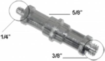 Actual product image Walimex Spigot 3/8 inch - 1/4 inch (Stand adapter)