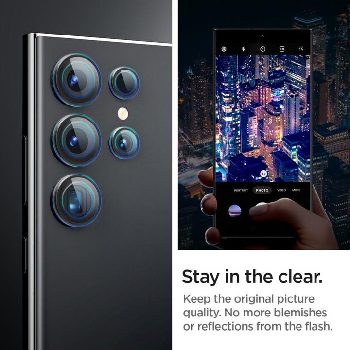 Produktbild Spigen Optik Pro EZ Fit (2 Stück, Samsung Galaxy S24 Ultra)