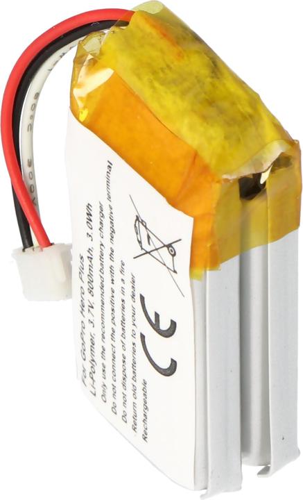 Actual product image AccuCell Akku GoPro CHDHA-301, Hero +, Hero HWBL1, Hero Plus Akku PR-062334