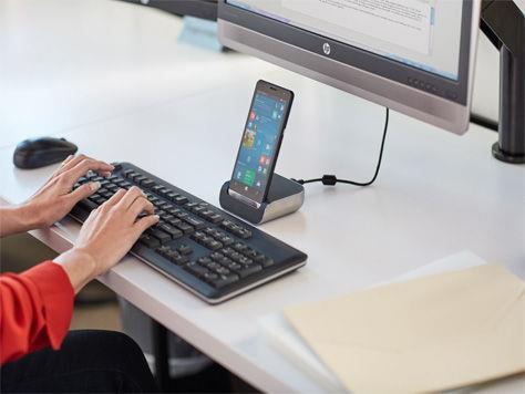 Image du produit HP Elite x3 avec Desk Dock & écouteurs 1MORE 1M301 (64 Go, Noir, 5.96", Double SIM, 16 Mpx, 4G)