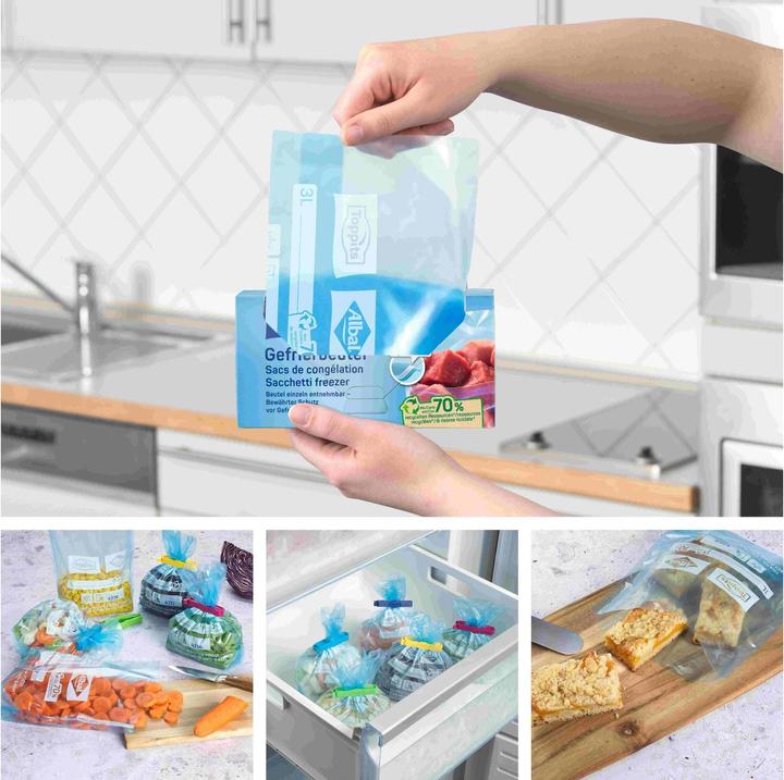 Actual product image Toppits Freezer bag (30 x)