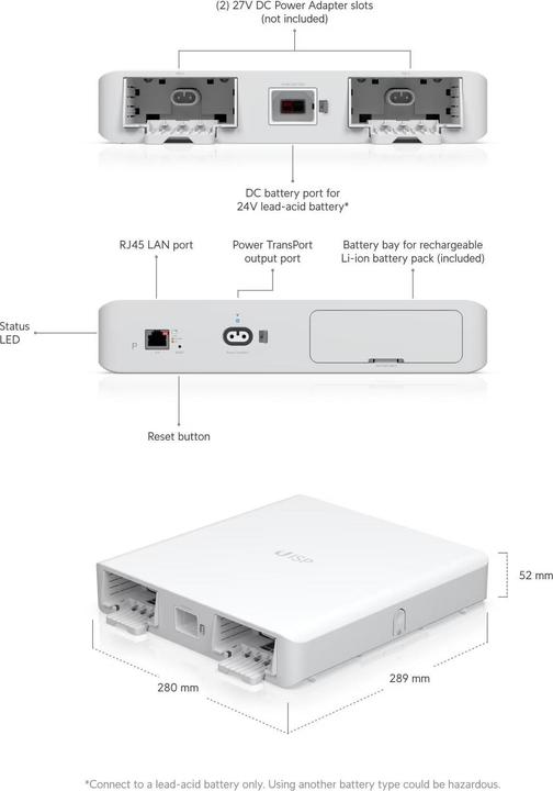 Produktbild Ubiquiti UISP Power (100 W)