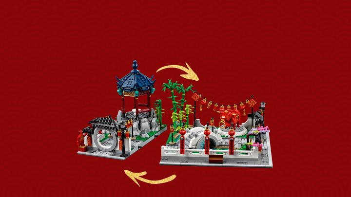 Actual product image LEGO Spring Lantern Festival (80107, LEGO Rare Sets)