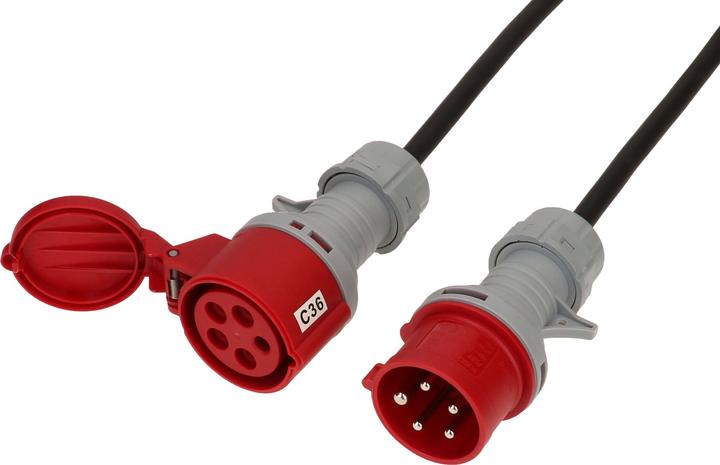 Immagine prodotto Max Hauri Cavo di rallentamento CEE 5P 1.50 16A 400V 5 m (5 m, CEE 16/5)