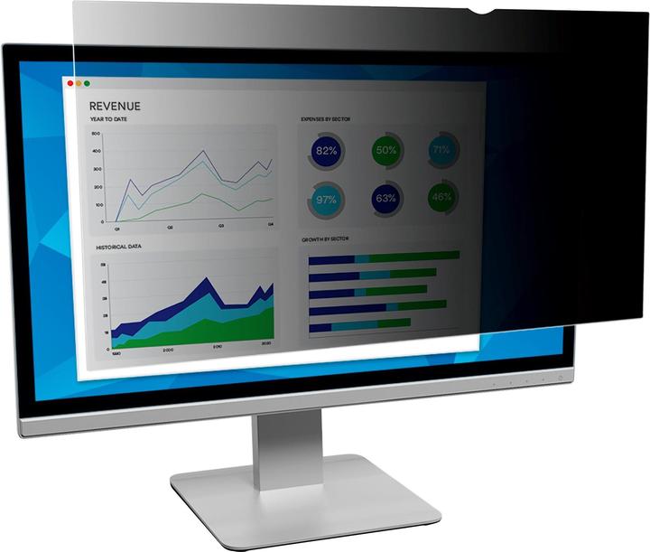Produktbild 3M Blickschutzfilter für 63,50cm (25") Breitbild-Monitor (25", 16 : 9)