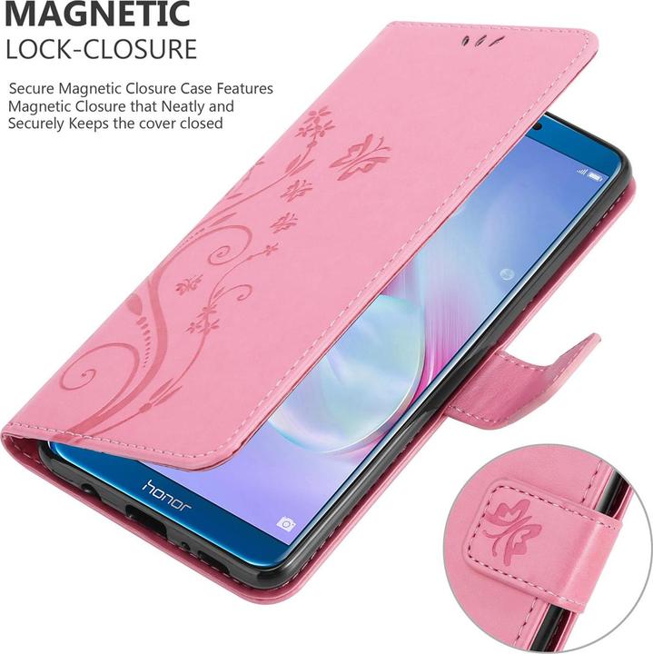 Image du produit Cadorabo Couverture du livre de fleurs (Honor 9 Lite)