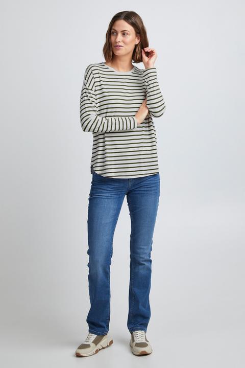 Actual product image Fransa FREMFLORAL 3 T-Shirt 20610262 (S)