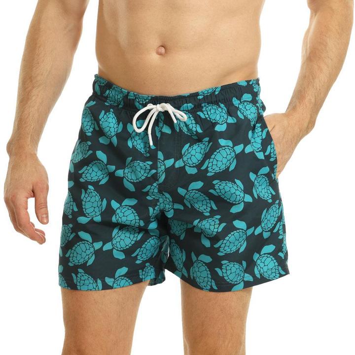 Actual product image Ript Essentials Mens Turtle Swim Shorts (S)