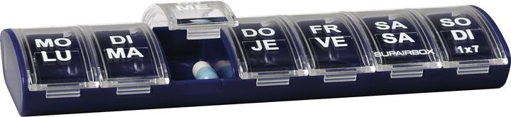 Immagine prodotto Supairbox 1x7 distributore settimanale tedesco/francese blu