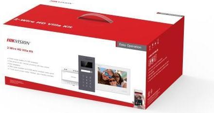 Produktbild Hikvision DS-KIS704EY-ACW2/Aluminium 2-Draht HD KIT (Funk)