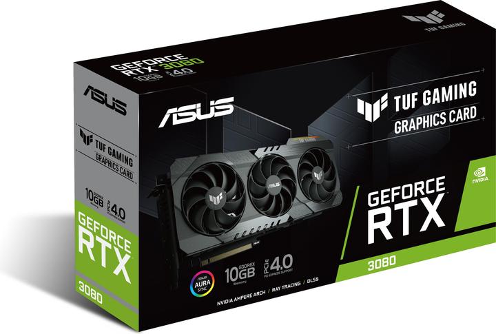 Produktbild ASUS GeForce TUF RTX 3080 10G Gaming (10 GB)